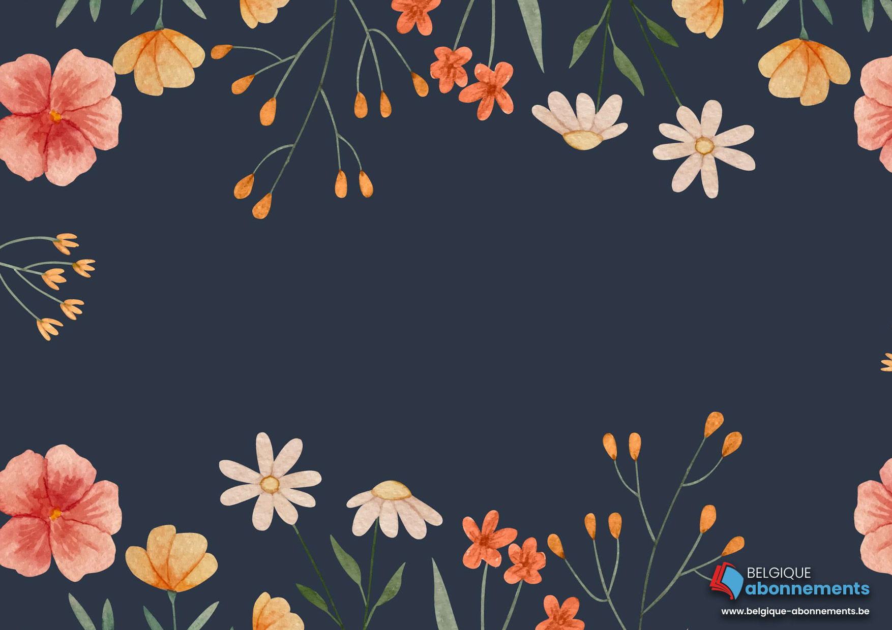 Carte fleurs
